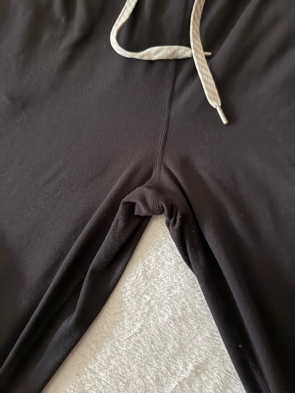 VOURI Black Dreamknit Drawstring black Performance Joggers S Small - Picture 5 of 8